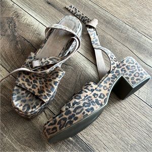 Free people sandals 7.5